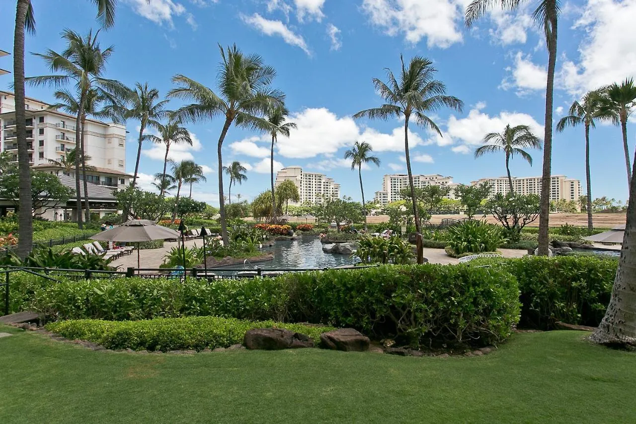 Apartment Luxury Ko Olina Beach Rental B105 Ground Floor With Private Garden 1Parking Kapolei